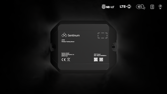 Robuster GPS Tracker mit GNSS, NB‑IoT und LTE‑CAT‑M1 von Sentinum