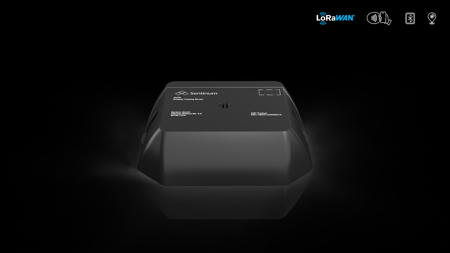 IoT Lösung für Temperatur‑ und Luftfeuchte‑Tracking mit LoRaWAN® und GNSS‑Scan