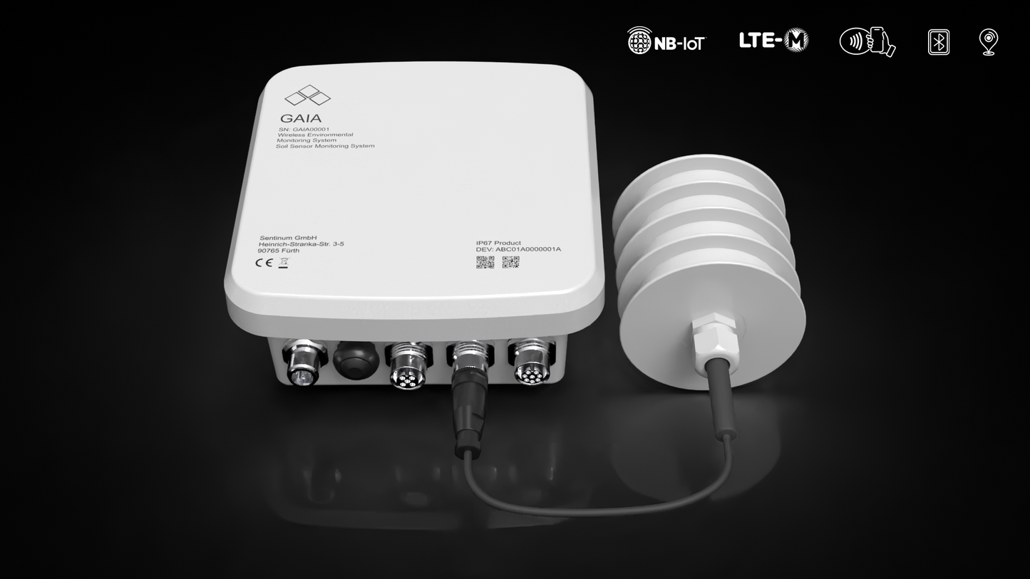 GAIA NB-IoT, LTE-CAT-M1 HQ Wetterstation