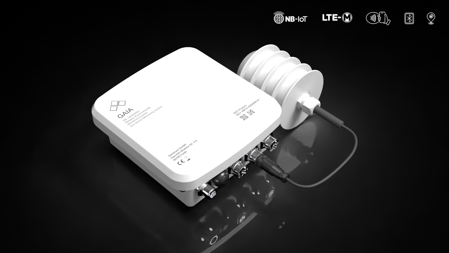 GAIA NB-IoT, LTE-CAT-M1 HQ Wetterstation