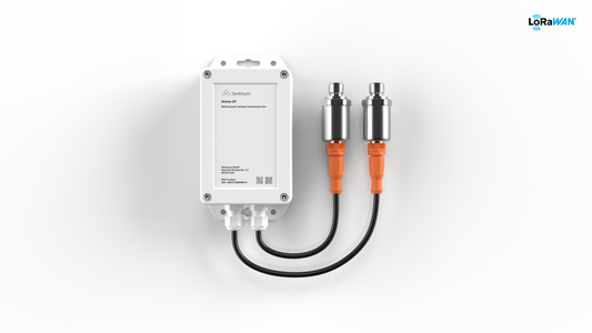 LoRaWAN® Differenzdruckmonitoring mit zwei industriellen Drucksensoren