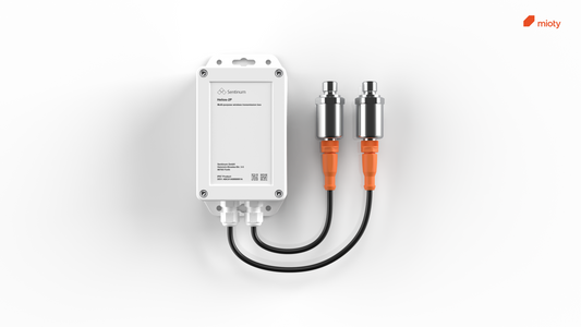 Industrielle Differenzdrucküberwachung mit mioty® und zwei Drucksensoren