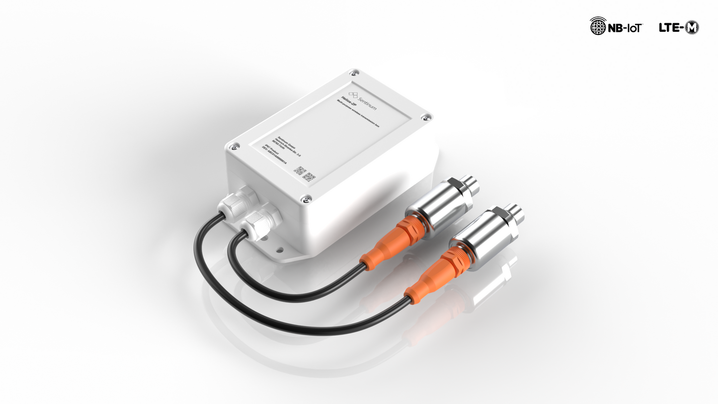 Drahtloses Differenzdruckmonitoring mit NB‑IoT Helios Smart Box