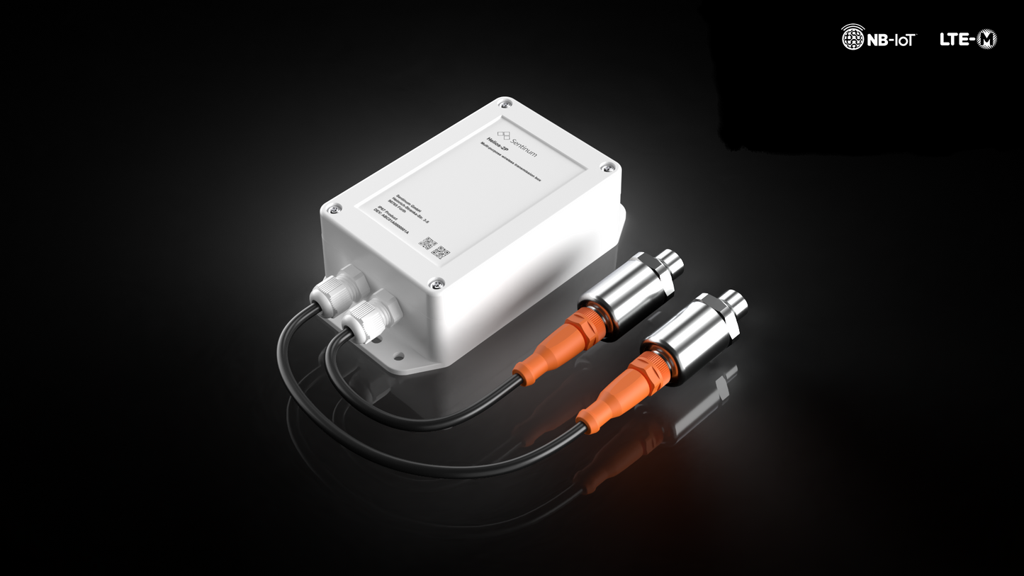 Helios mit 2 Drucksensoren NB-IoT, CAT-M1, GNSS