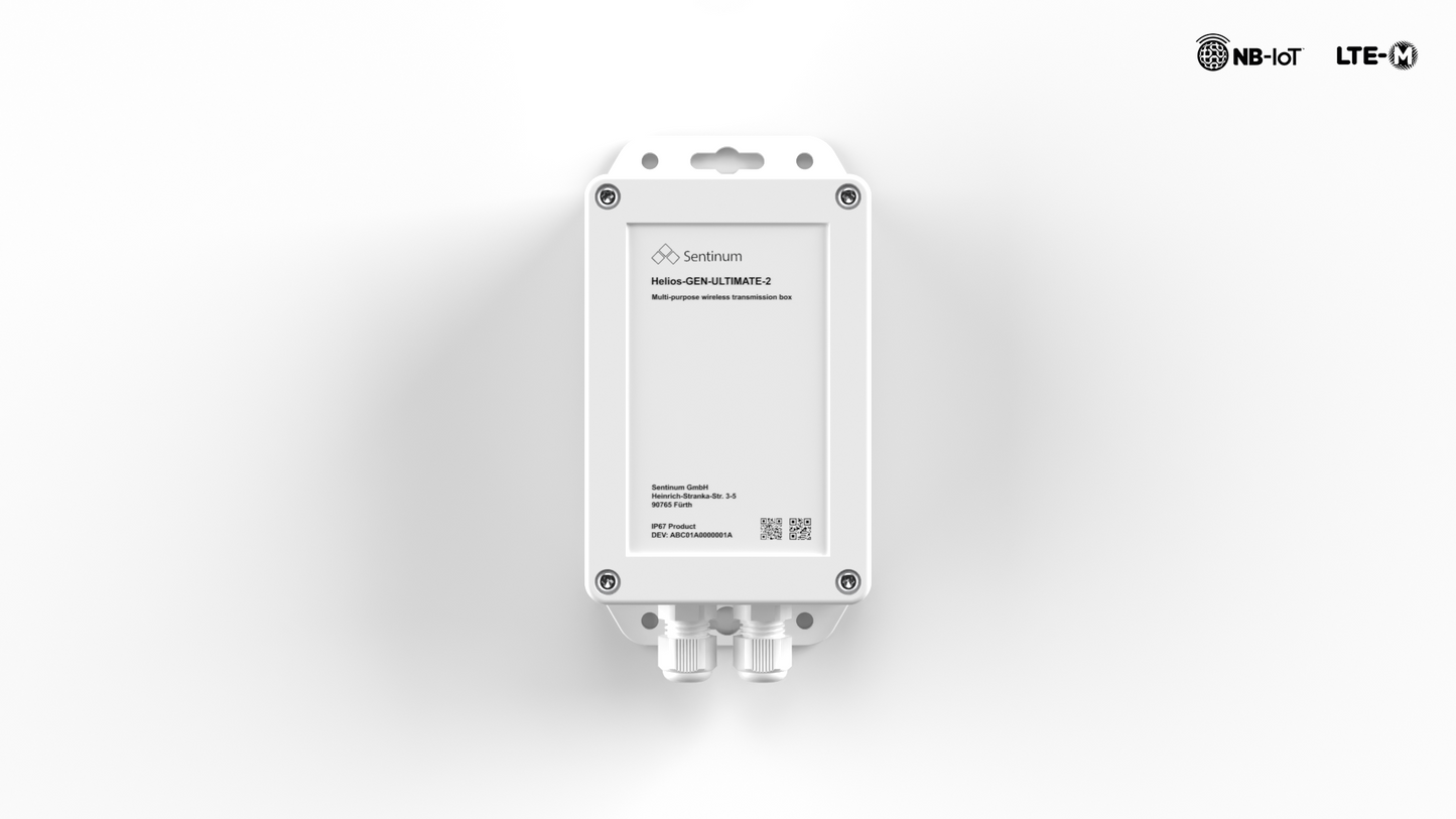 Helios Plattform für Drucksensoren NB-IoT