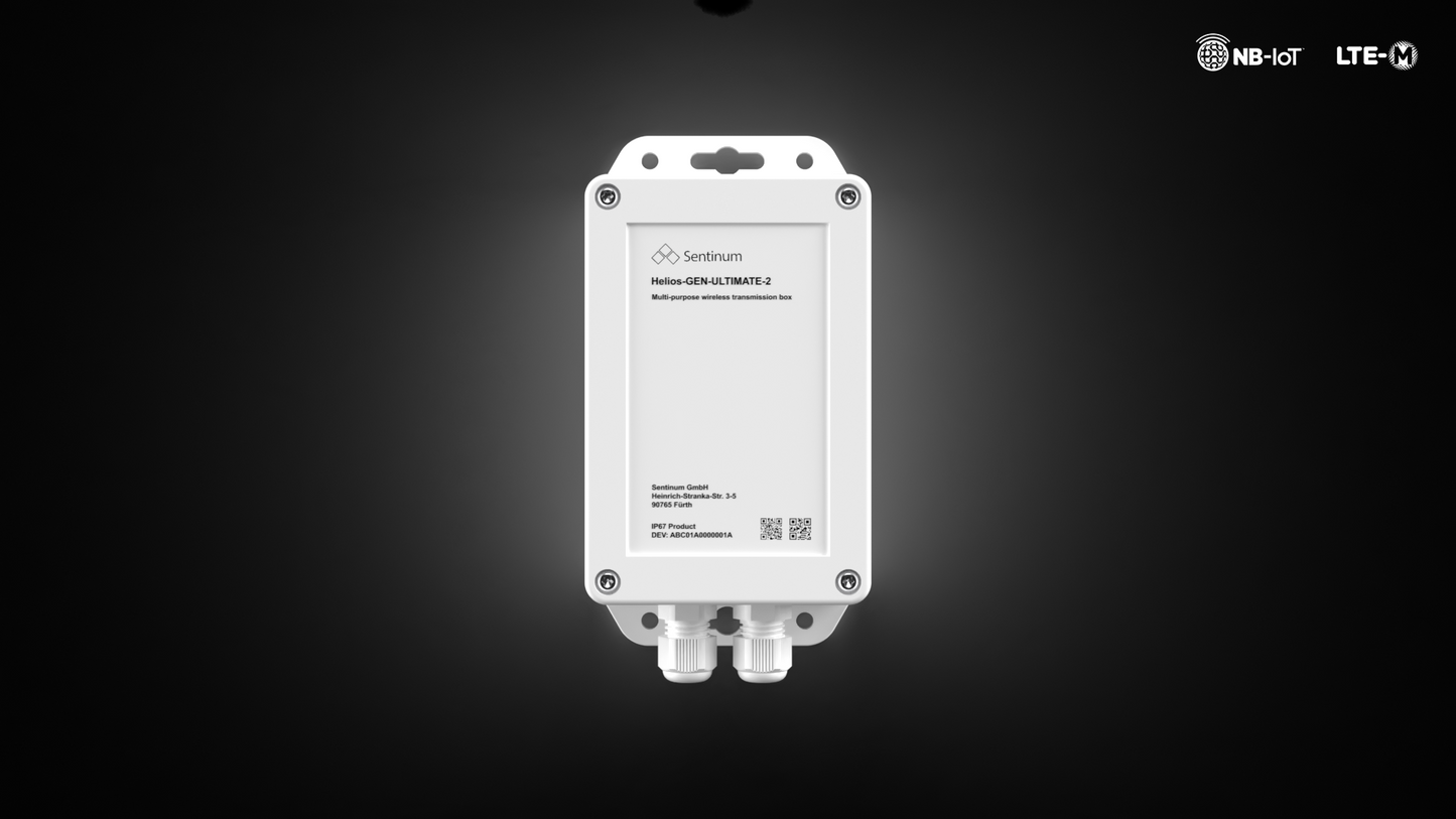 Helios Plattform für Drucksensoren NB-IoT