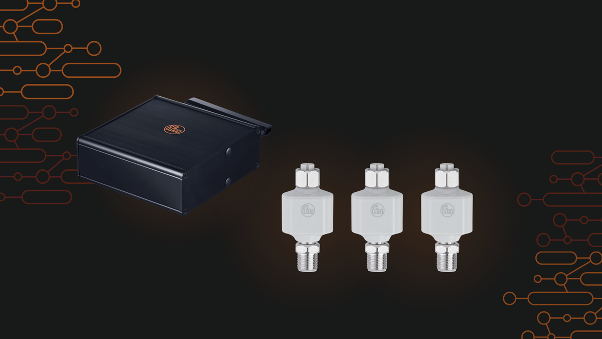 mioty Gateway IO-Link Bundle mit IFM Gateway und IO-Link Adaptern
