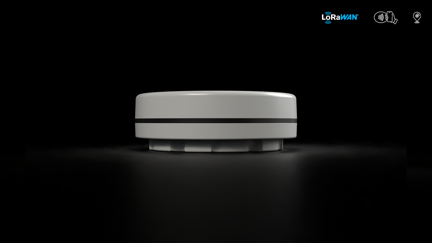 Sentinum EOS Radar Füllstandsensor LoRaWAN in flacher Ausführung