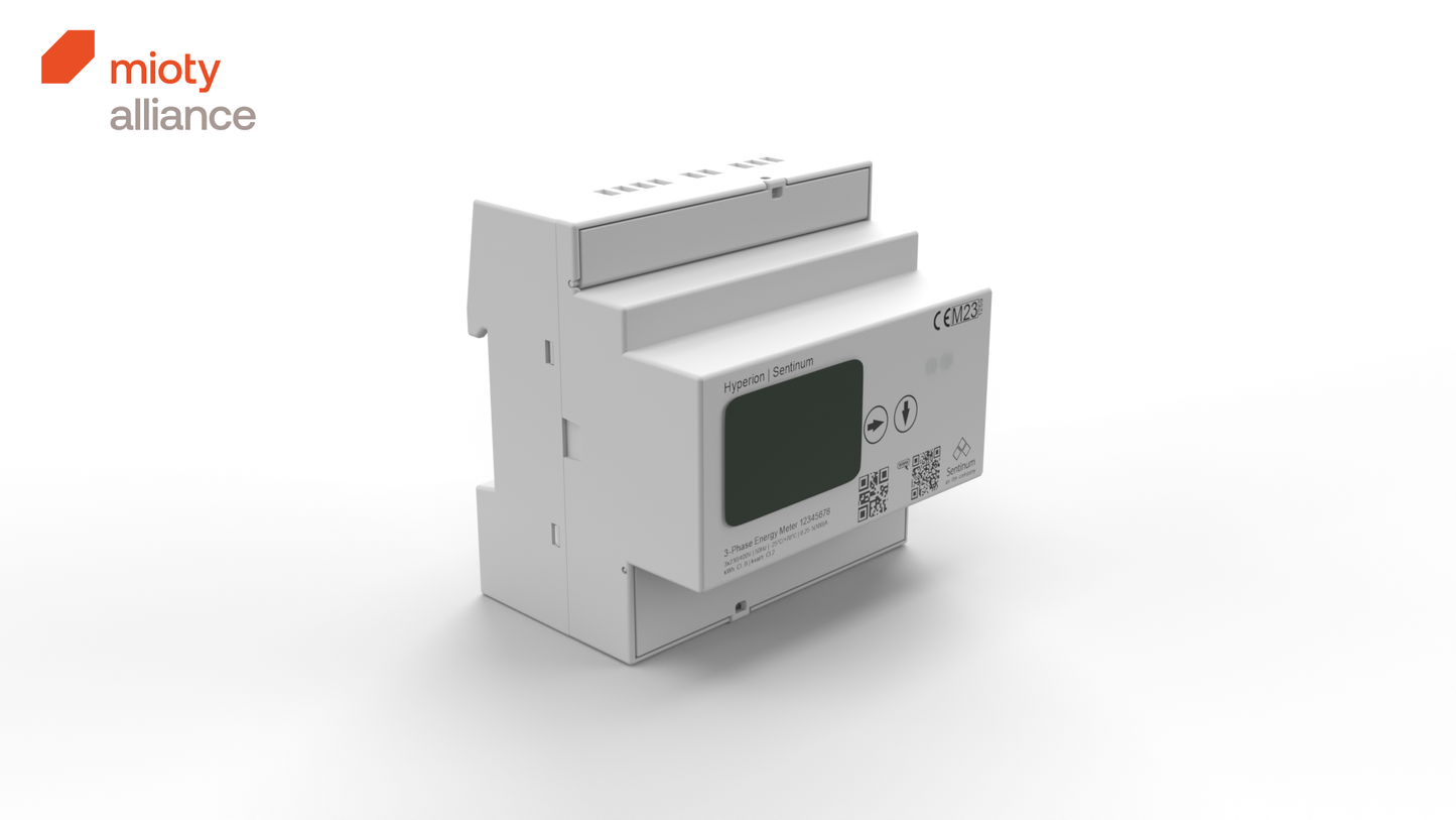 mioty® Hyperion Stromzähler für Stromwandler mit interner Antenne