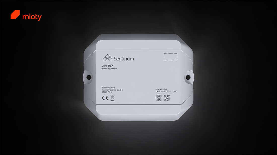 Juno IP69k operating hour counter Betriebsstundenzähler mioty front2