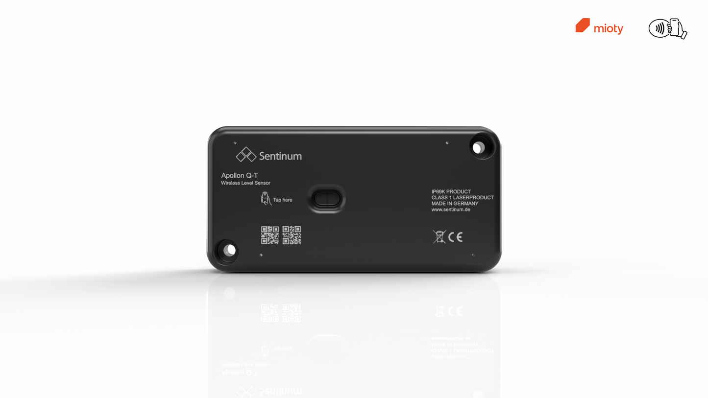 Apollon-Q Laser ToF Füllstandsensor MIOTY®