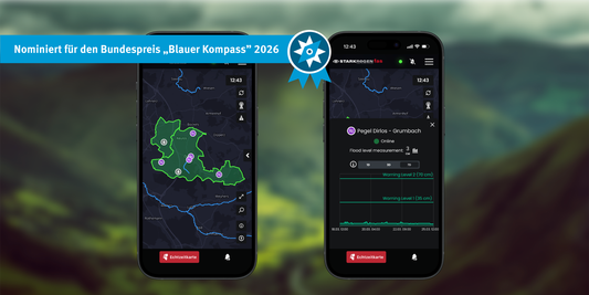 Hochwasserprojekt für den blauen Kompass nominiert!