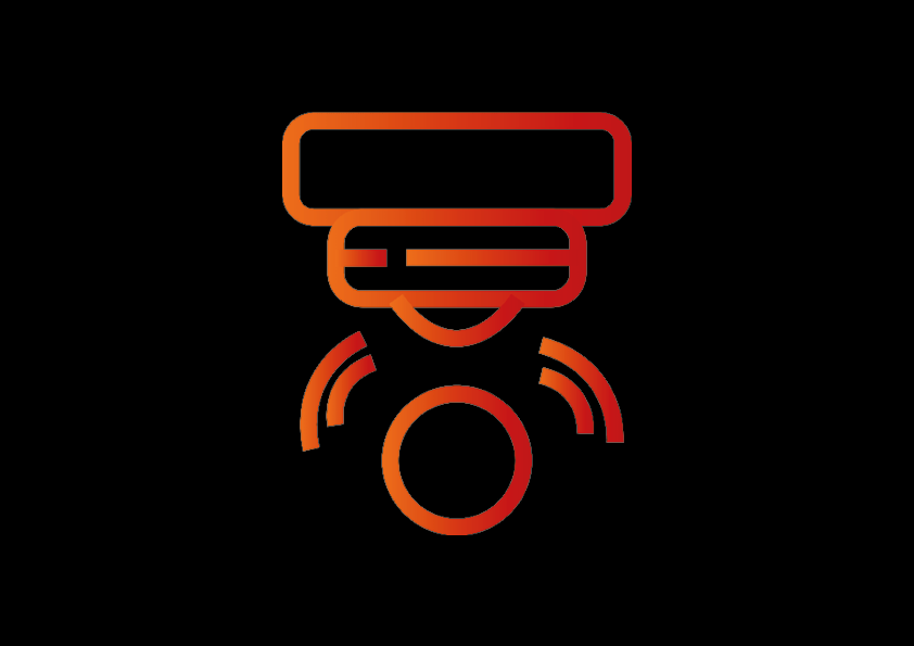 Symbol für Distanz- und Füllstandsensor