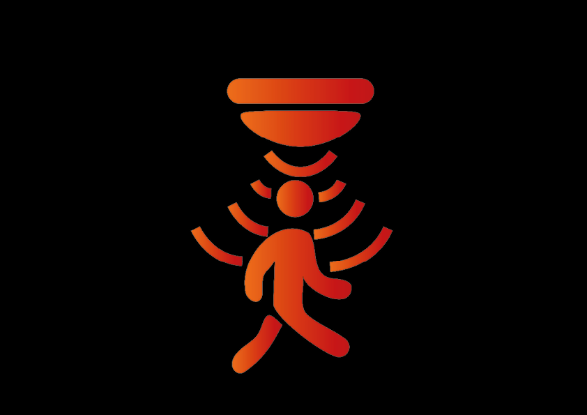 Symbol für Präsenzsensoren