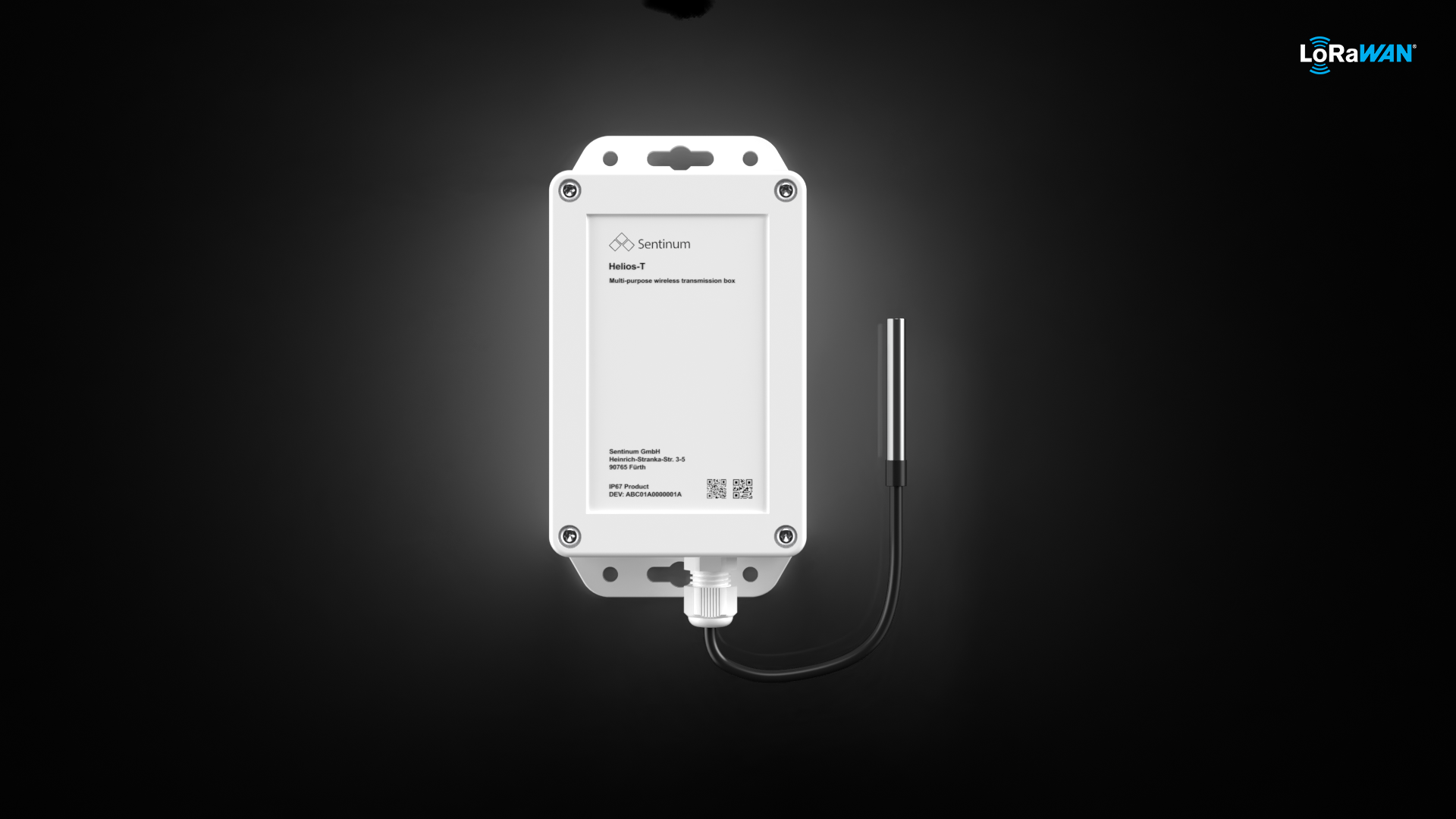 LoRaWAN® Helios Kabelfühler Temperatursensor x 1 
