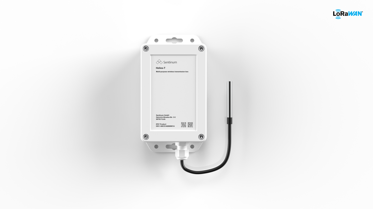 LoRaWAN® Helios Kabelfühler Temperatursensor x 1