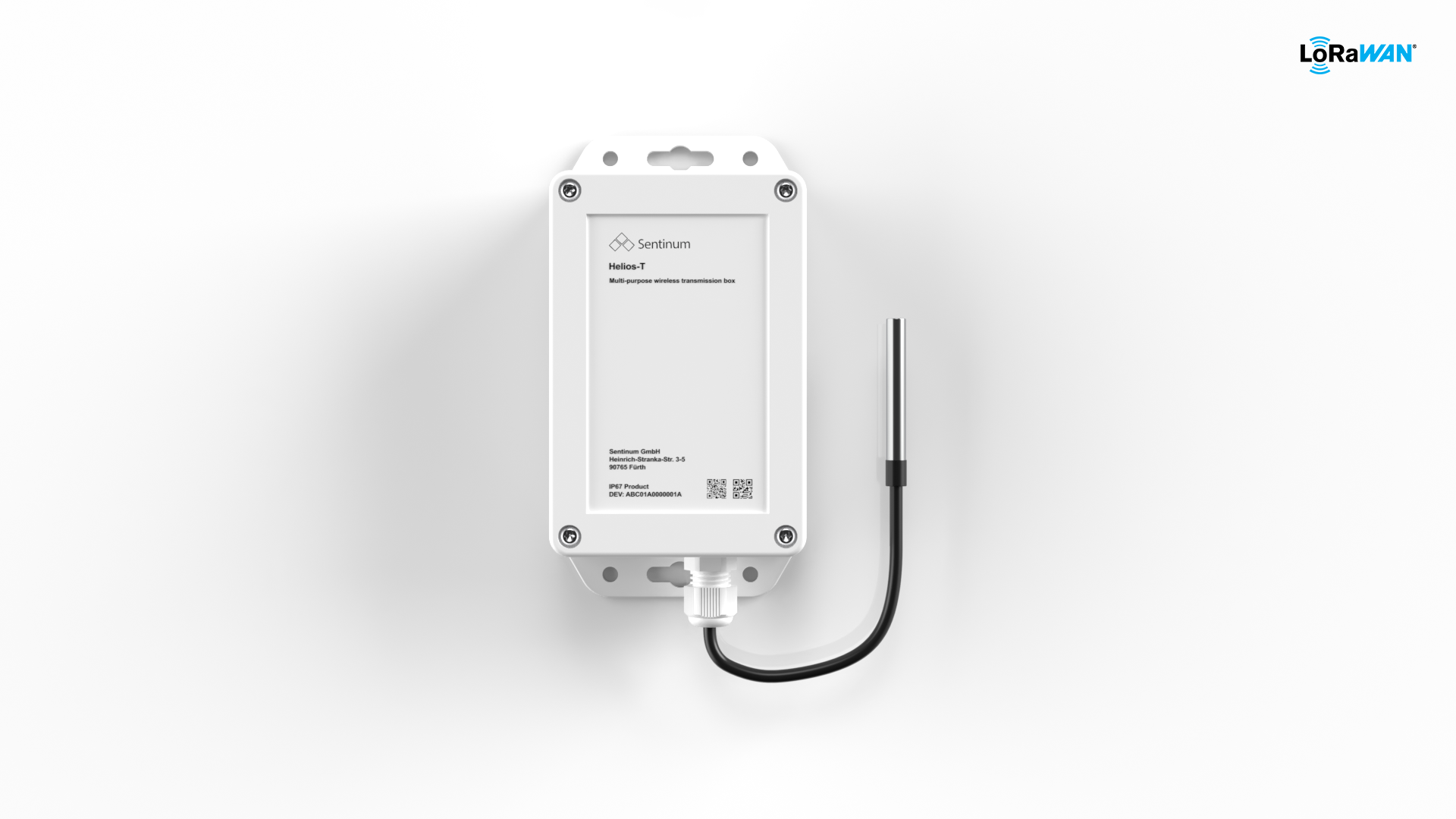LoRaWAN® Helios Kabelfühler Temperatursensor x 1