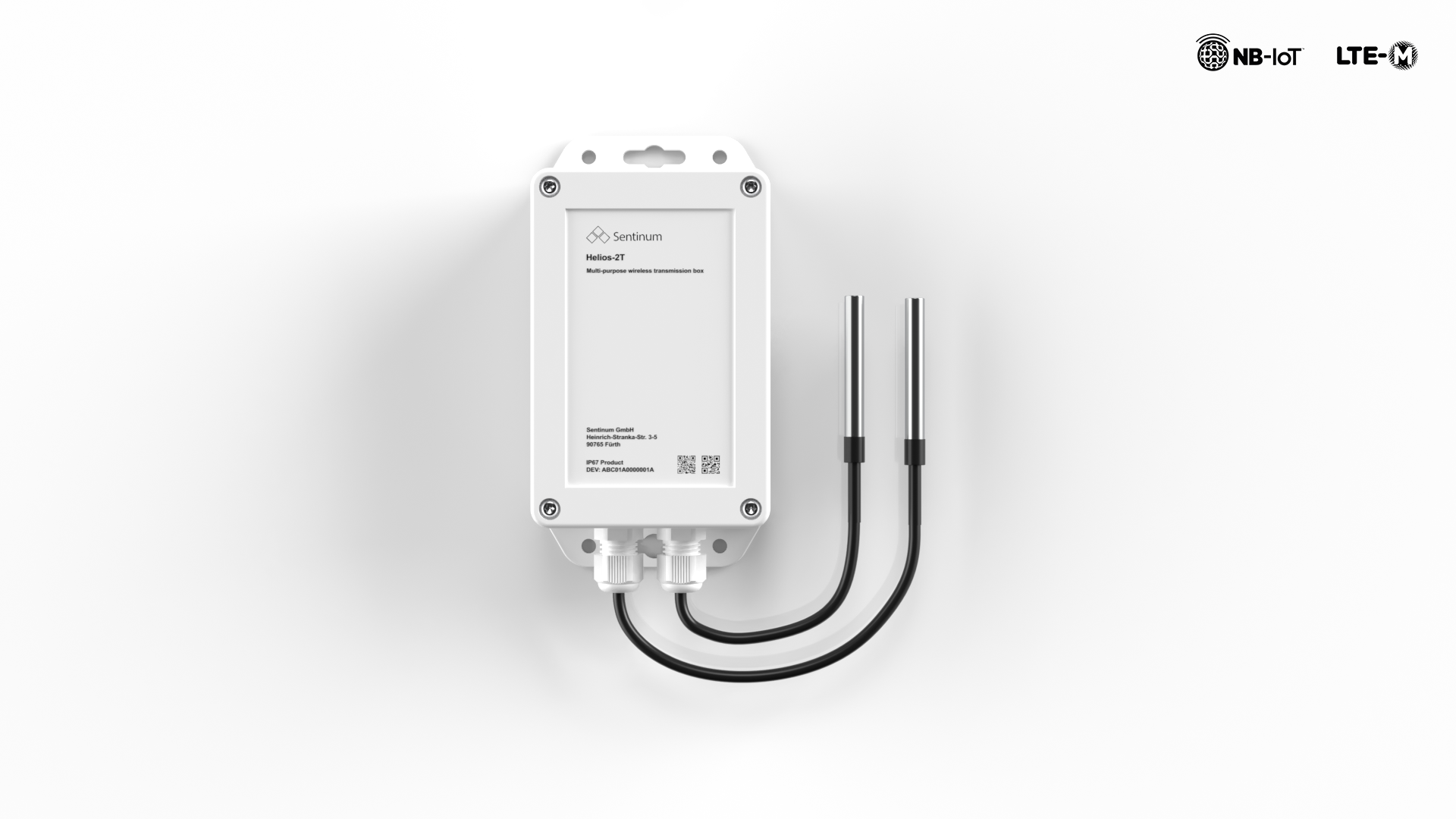 NB-IoT, LTE-CAT-M1 Helios Generic zur Selbstkonfektionierung für Temperatursensor x 2