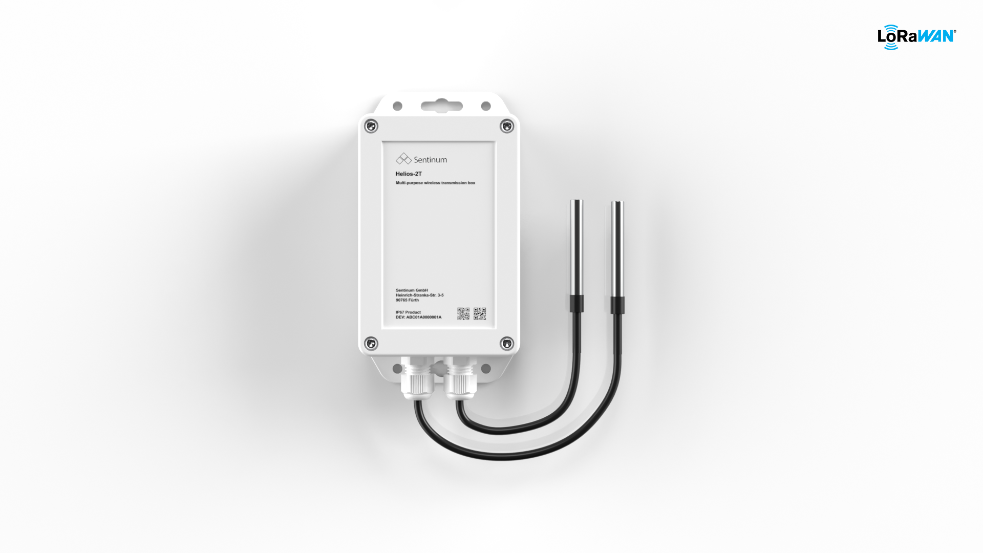 LoRaWAN® Helios Kabelfühler Temperatursensor x 2