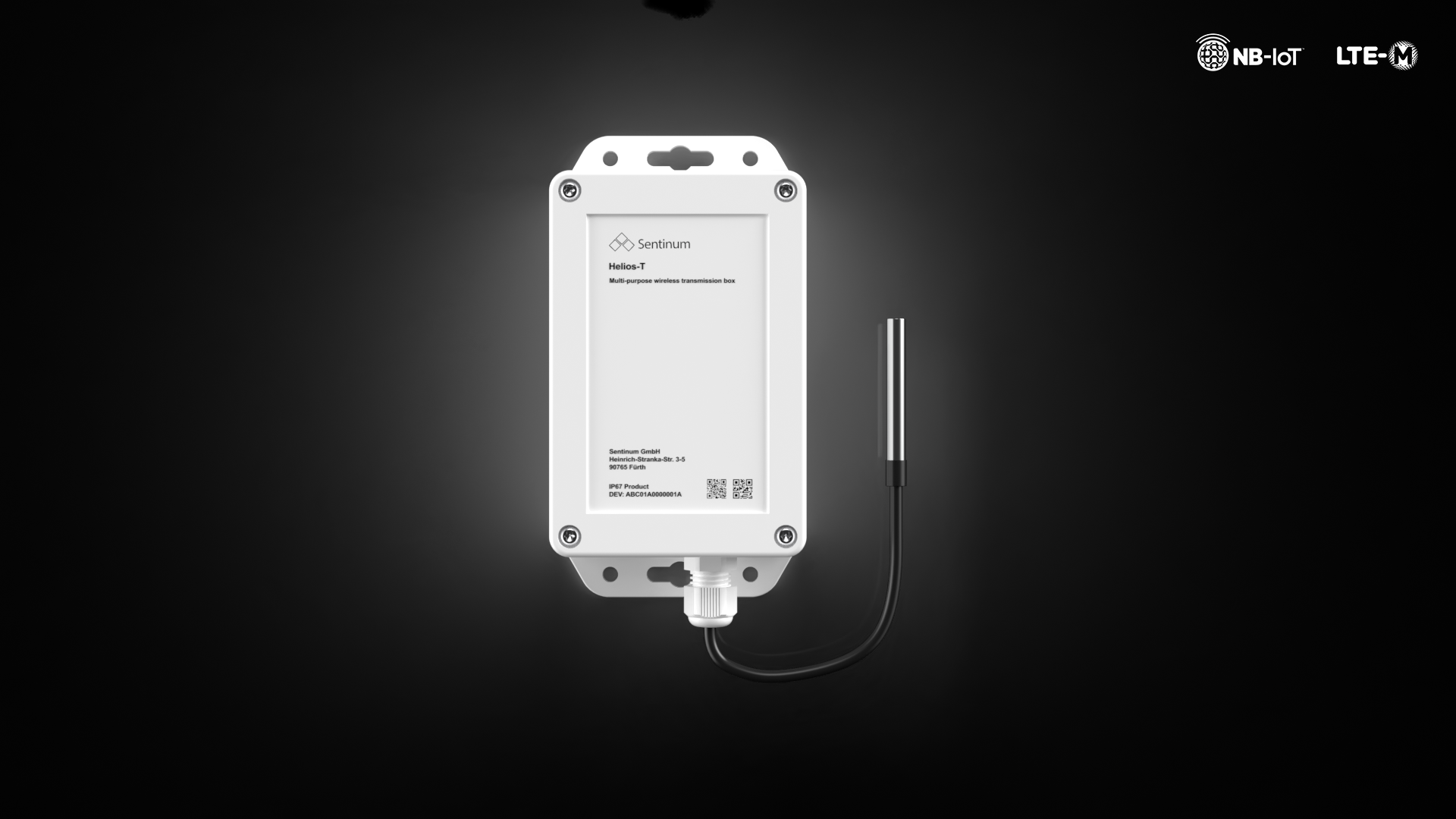 NB-IoT, LTE-CAT-M1 Helios Kabelfühler Temperatursensor x 1