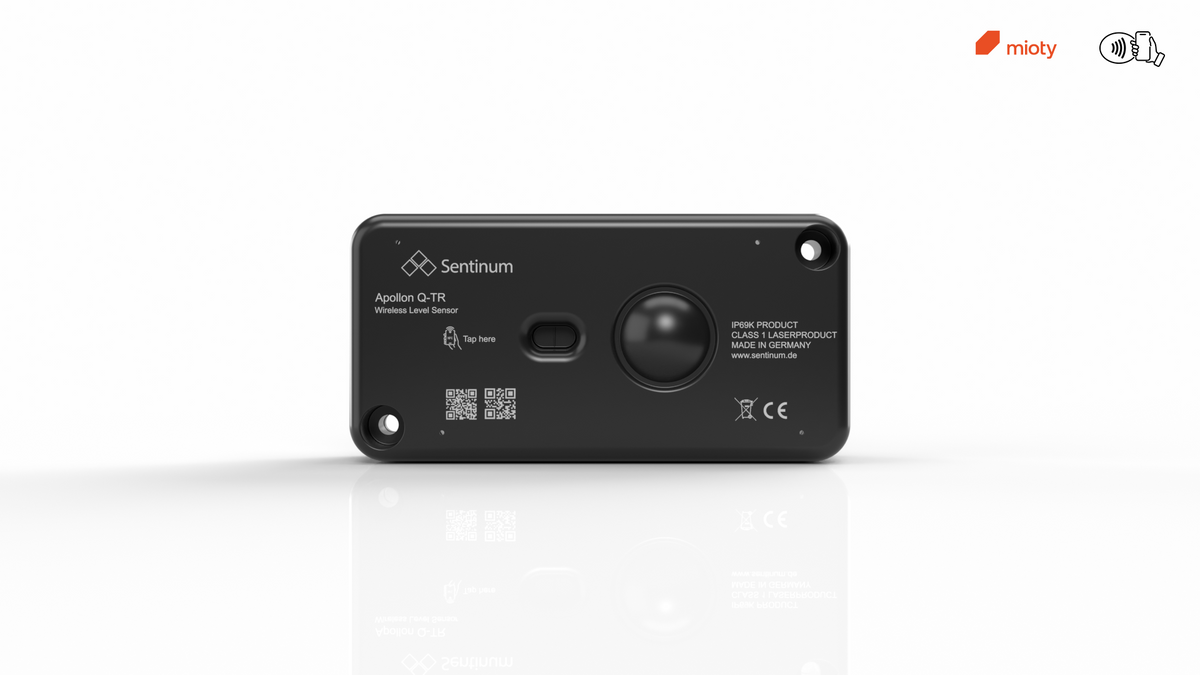Apollon-Q Radar Füllstandsensor mioty® von Sentinum