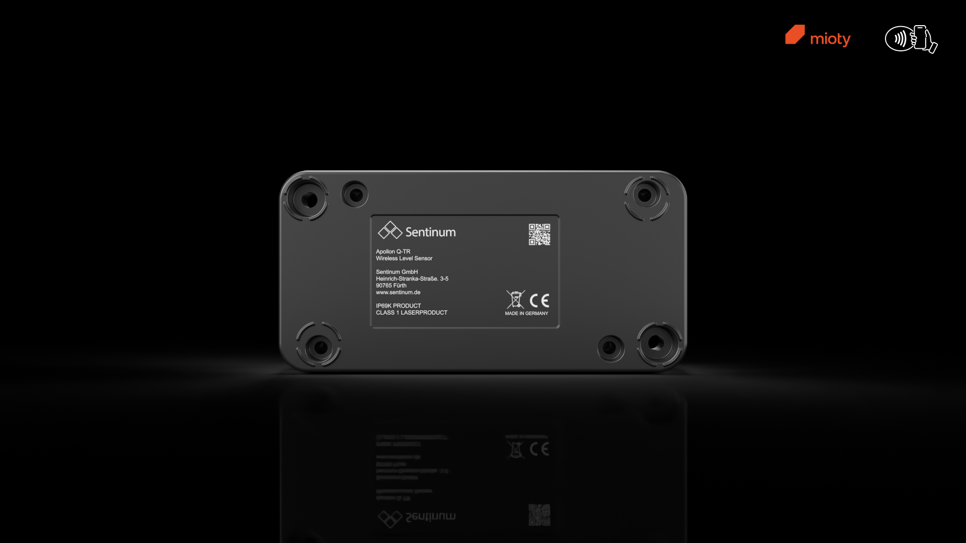Apollon-Q Radar Füllstandsensor mioty® von Sentinum
