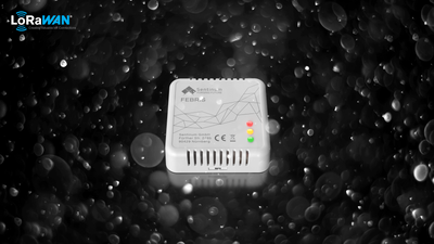 Febris Indoor Temperatur Luftfeuchte Sensor LoRaWAN® LoRa von Sentinum
