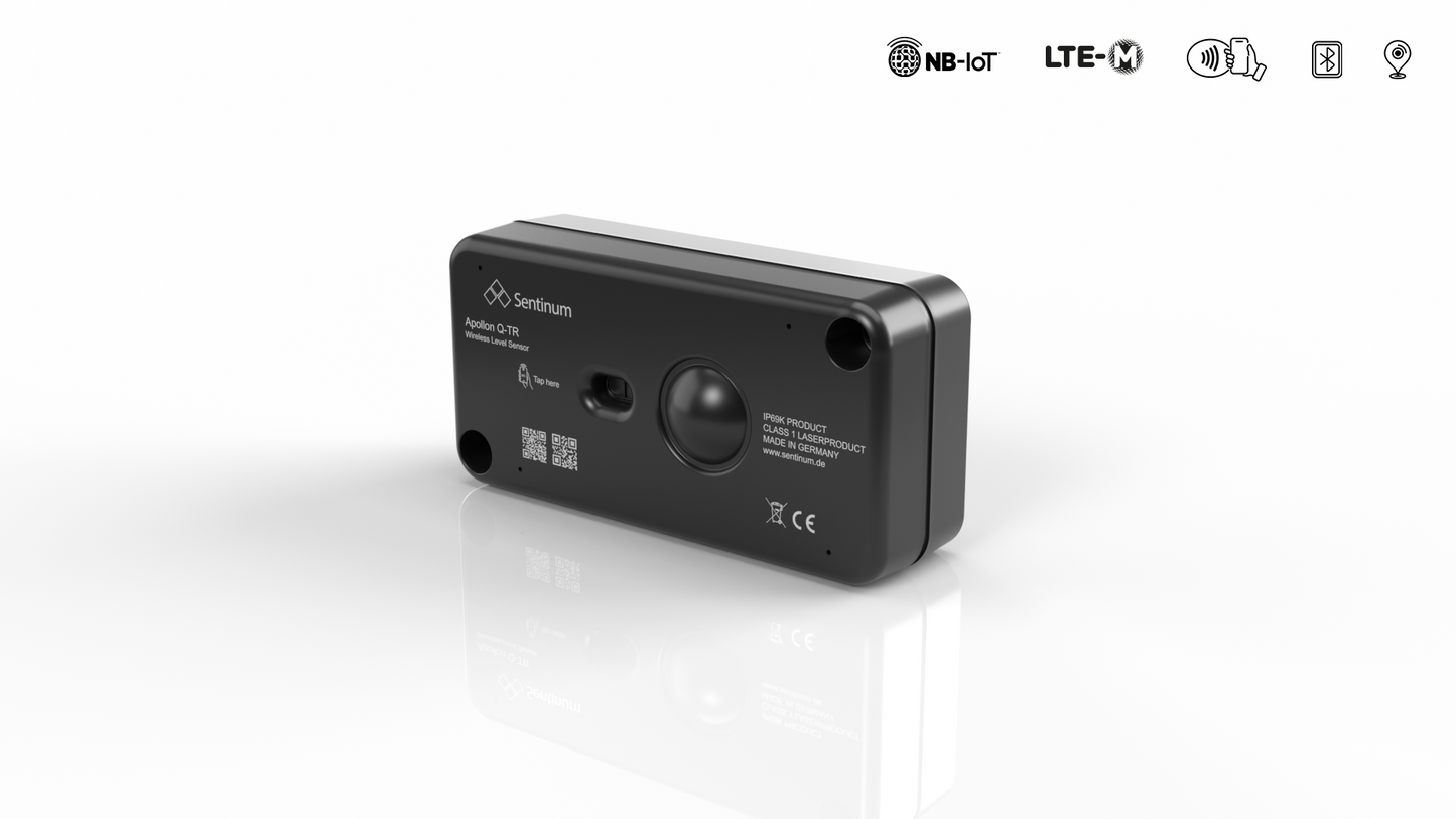 Apollon-Q Radar Smart Waste Sensor NB-IoT/CAT-M1