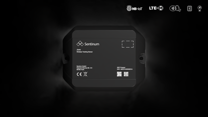 Robuster GPS Tracker mit GNSS, NB‑IoT und LTE‑CAT‑M1 von Sentinum
