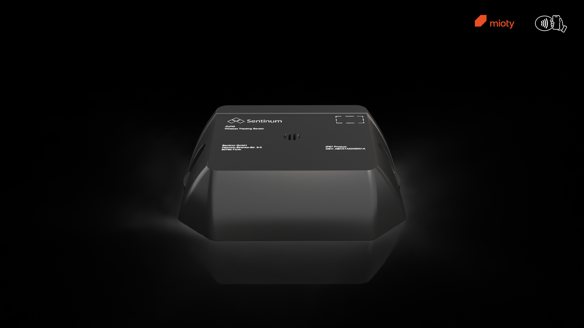 Robuster IP67 Sensor für mioty® Temperatur‑ und Luftfeuchtemonitoring
