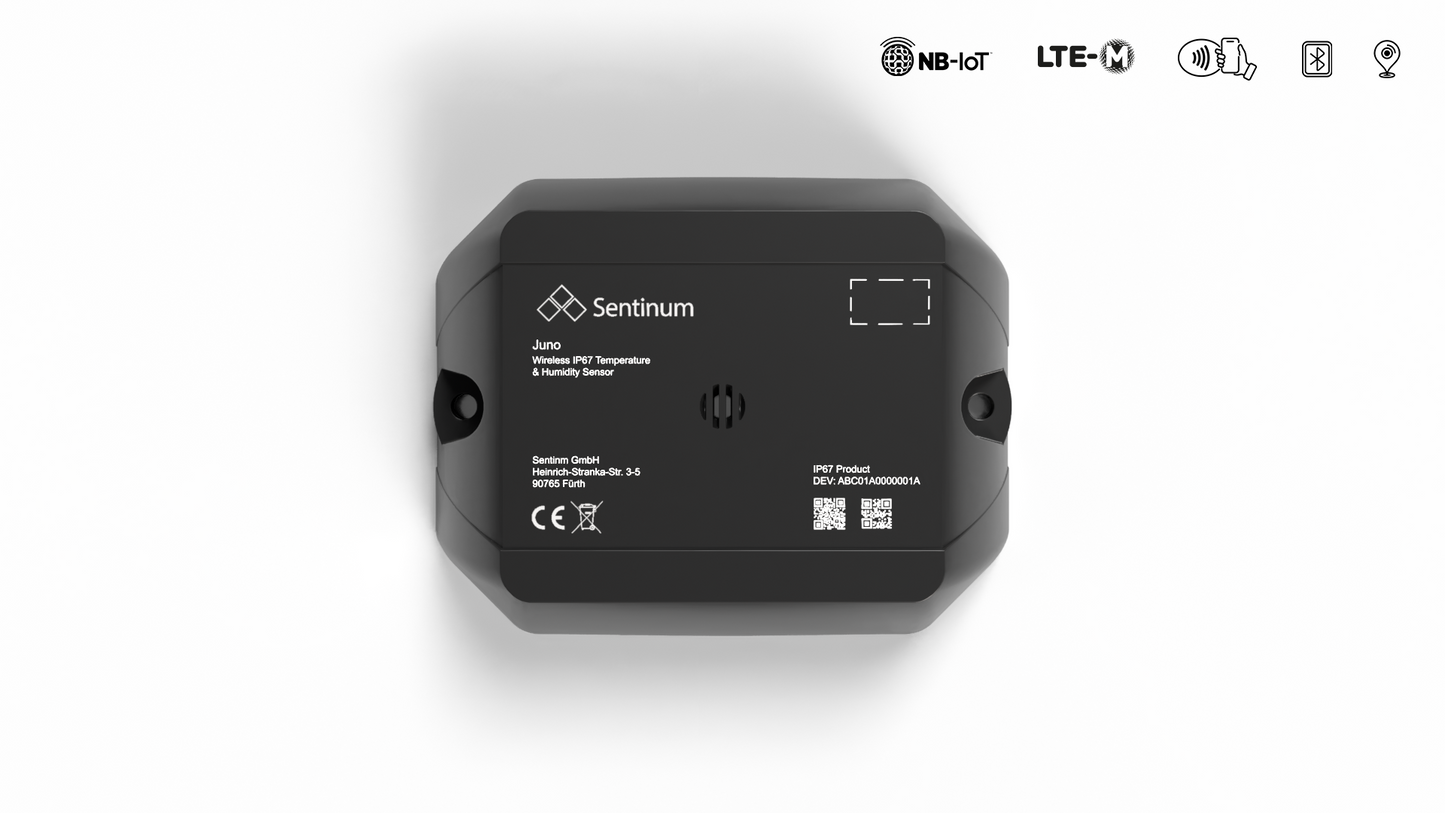 IP67 GPS Tracker mit Temperatur‑ und Luftfeuchtemessung für Outdoor‑Einsätze
