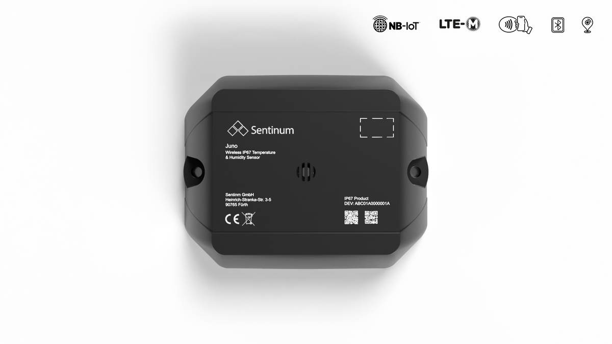 IP67 GPS Tracker mit Temperatur‑ und Luftfeuchtemessung für Outdoor‑Einsätze
