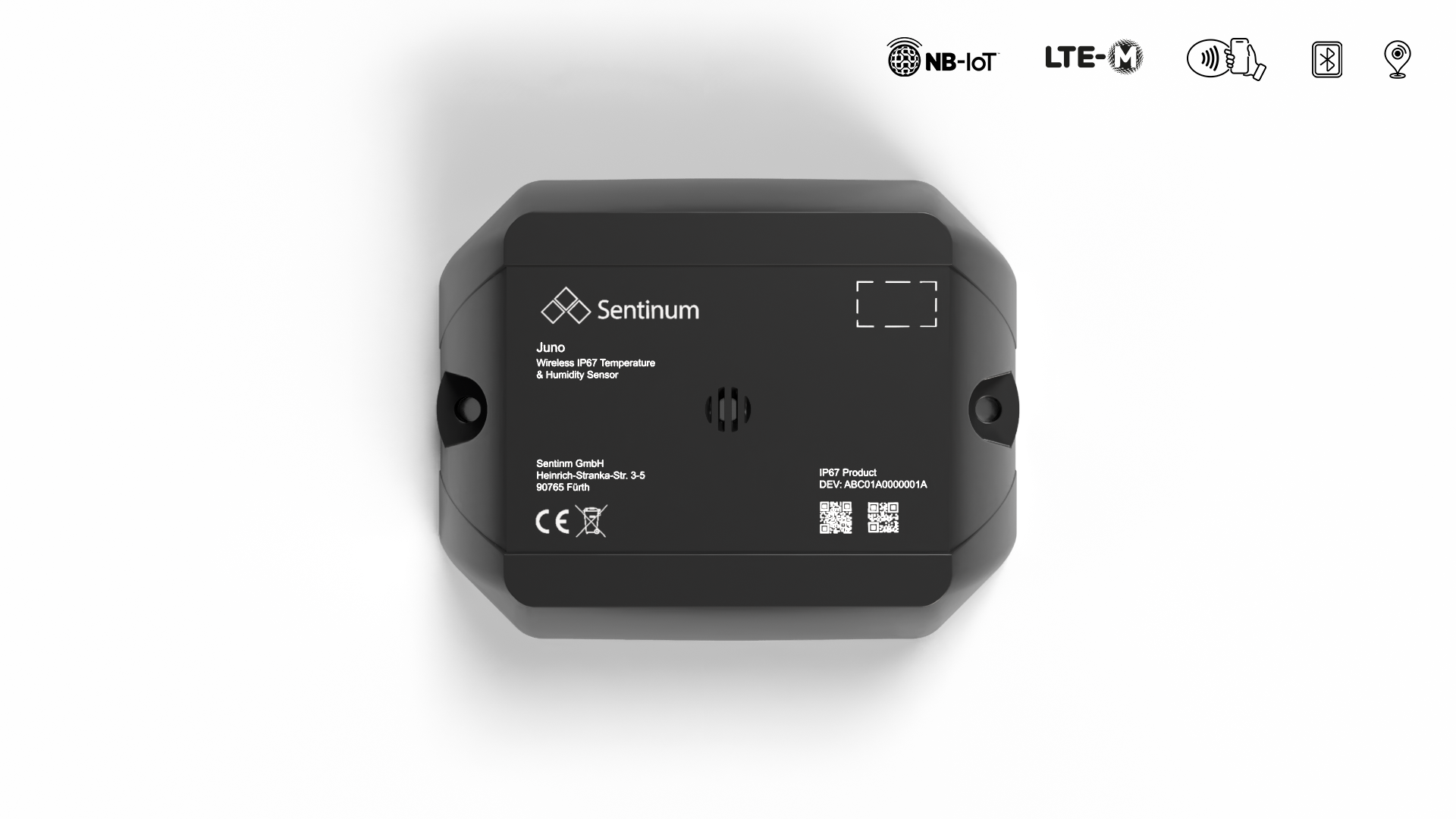 IP67 GPS Tracker mit Temperatur‑ und Luftfeuchtemessung für Outdoor‑Einsätze
