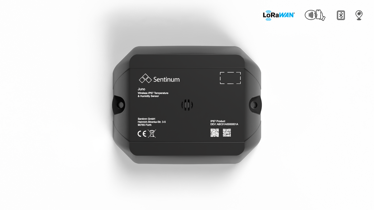 LoRaWAN® TH Tracker zur Temperatur‑, Luftfeuchte‑ und Standortüberwachung mit GNSS‑Scan
