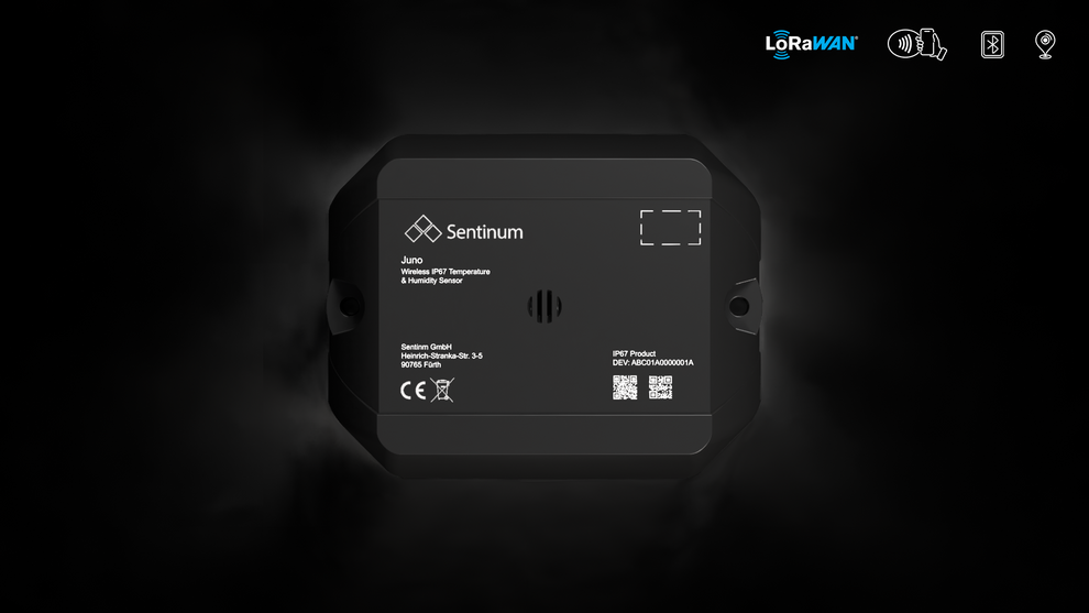 Juno‑iX Industrial ID Tracker mit LoRaWAN® zur netzbasierten Lokalisierung und Vandalismusdetektion