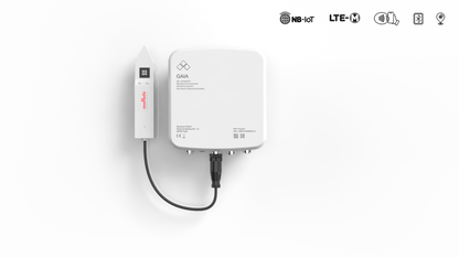 IoT Bodenfeuchtesensor nb-iot mobilfunk, Gaia Anschlussbox und Murata Bodensensor, bodenfeuchte messen
