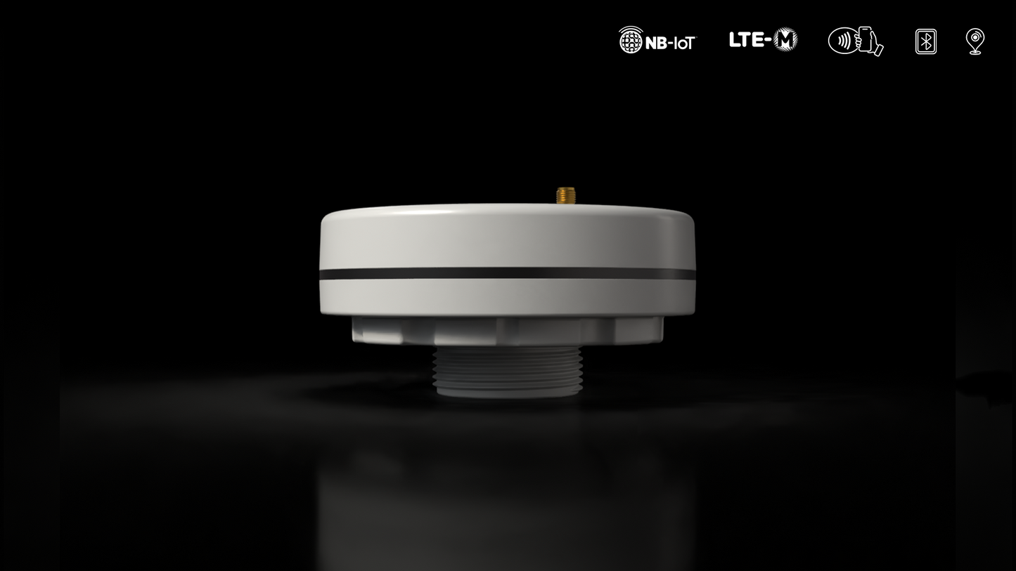 EOS IoT Radar Füllstandsensor NB-IoT, LTE-CAT-M1, GNSS, 1,5" Gewinde mit SMA