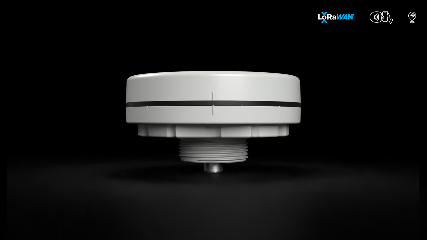 EOS IoT Füllstandsensor für Drucksonde LoRaWAN, 1,5" Gewinde mit SMA