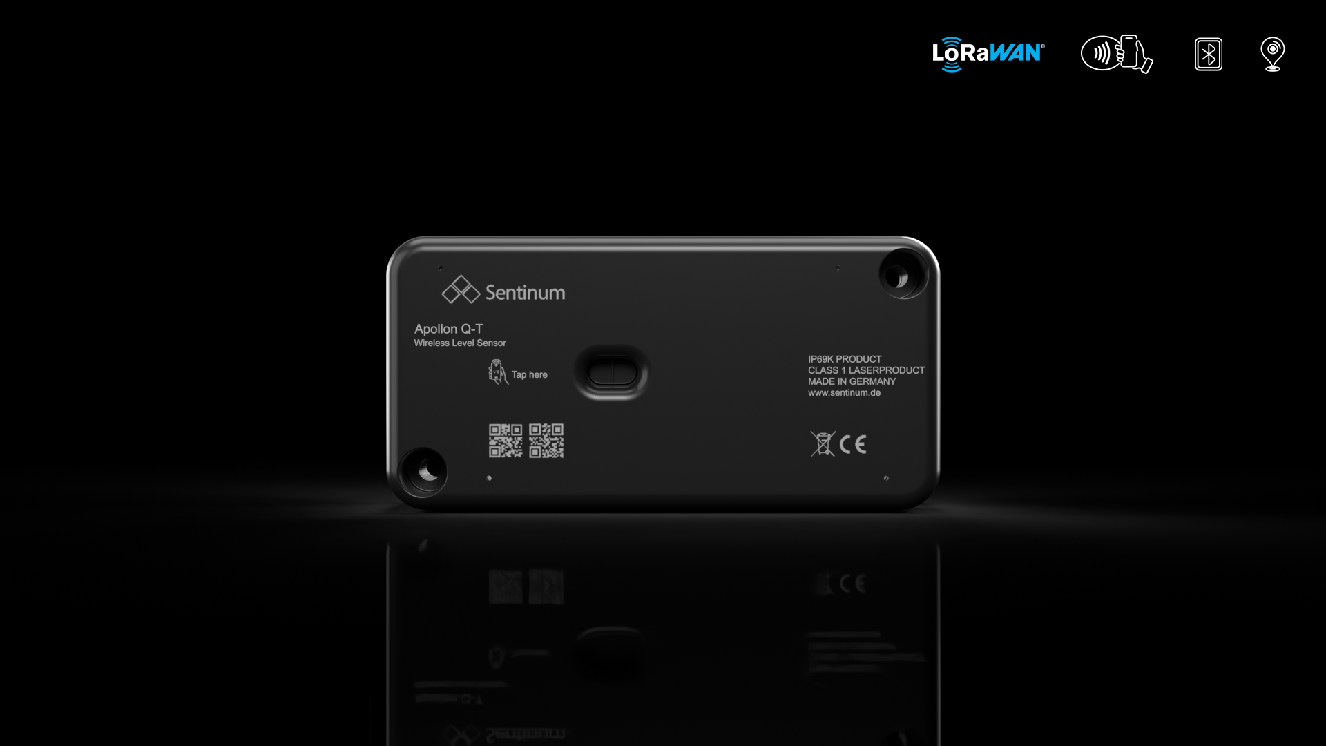 Apollon-Q Laser ToF Füllstandsensor LoRaWAN®