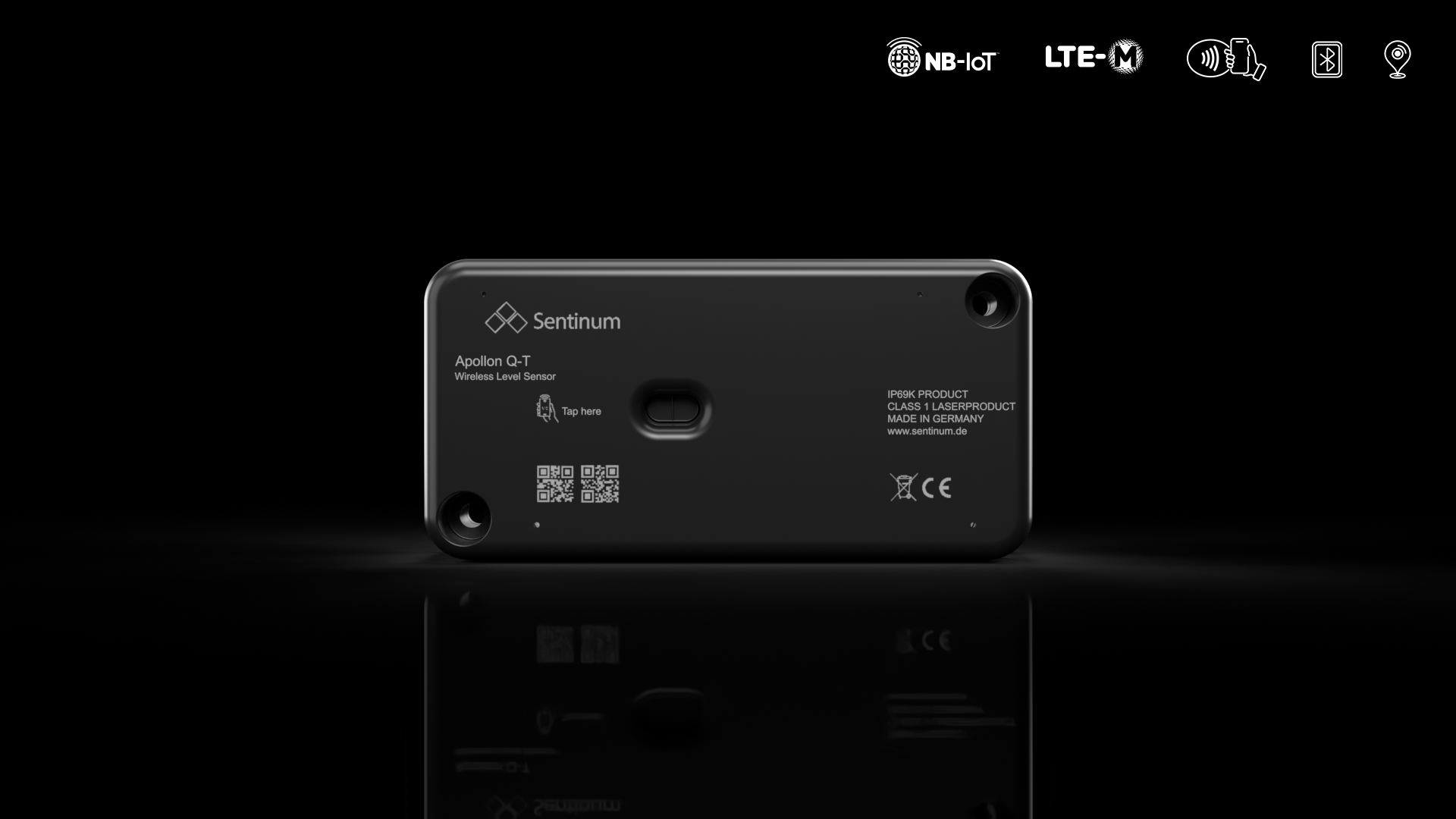 Apollon-Q Laser ToF Füllstandsensor NB-IoT/CAT-M1