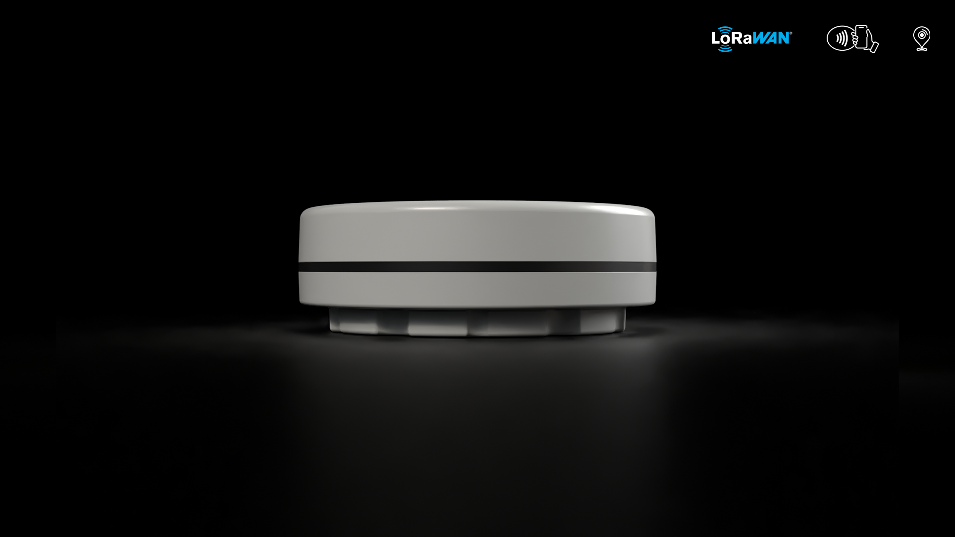 Sentinum EOS Radar Füllstandsensor LoRaWAN in flacher Ausführung