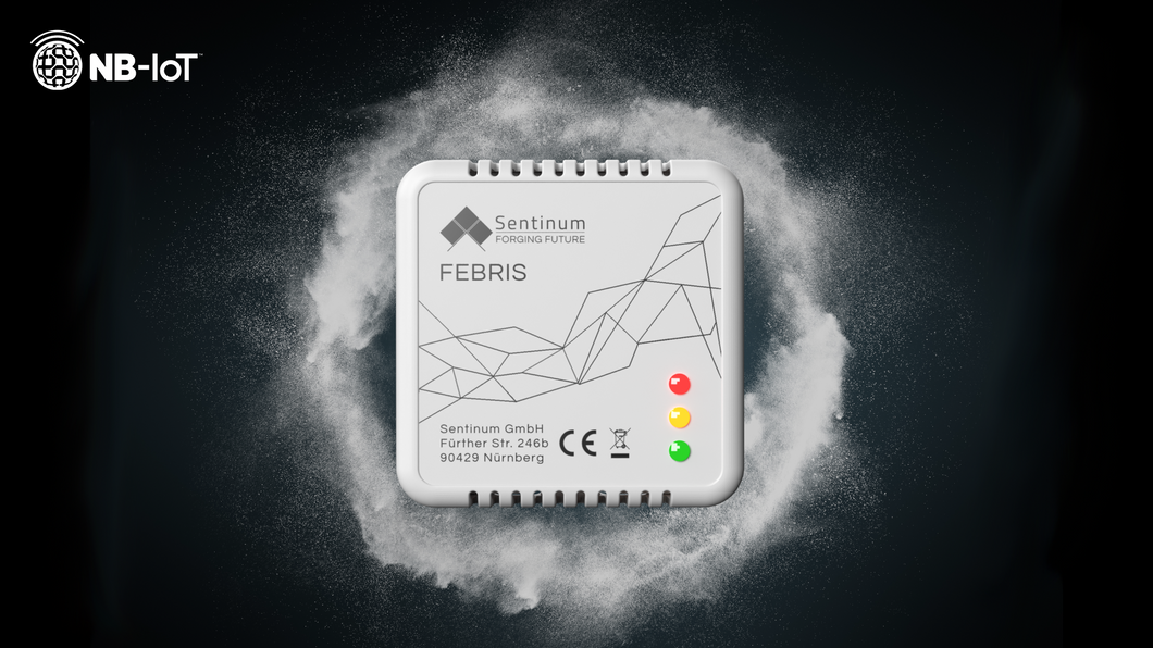 Febris Indoor NB-IoT Mobilfunk Schimmelwarnsensor