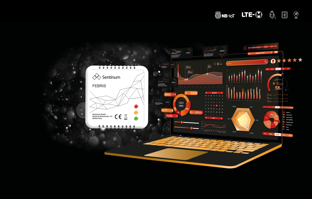 Febris Indoor TH Sensor NB-IoT Webapp