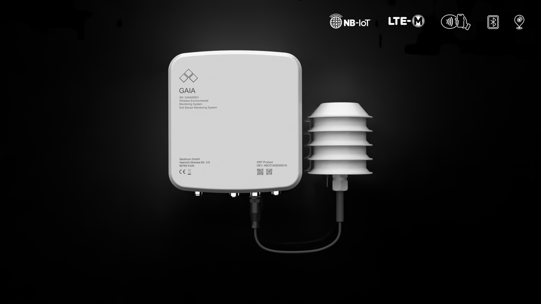 GAIA NB-IoT, LTE-CAT-M1 HQ Wetterstation