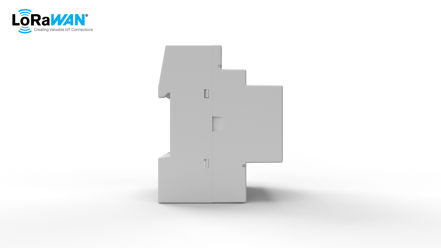 Hyperion IoT Energymeter LoRa side white view 
