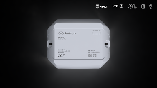Juno IP69k operating hour counter Betriebsstundenzähler nb-iot, lte-cat-m1 front